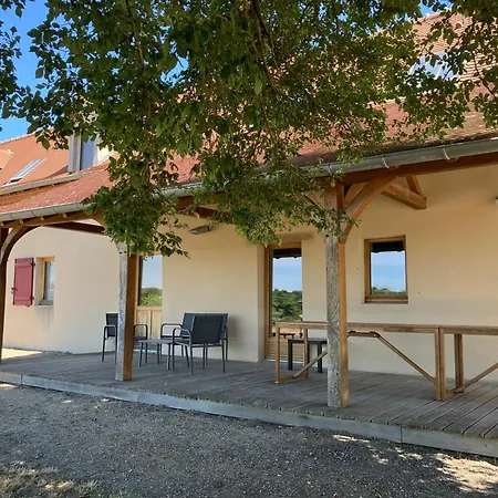 Les Damayots Refuge Familial 10 Mn Du Pal Frühstückspension Montbeugny